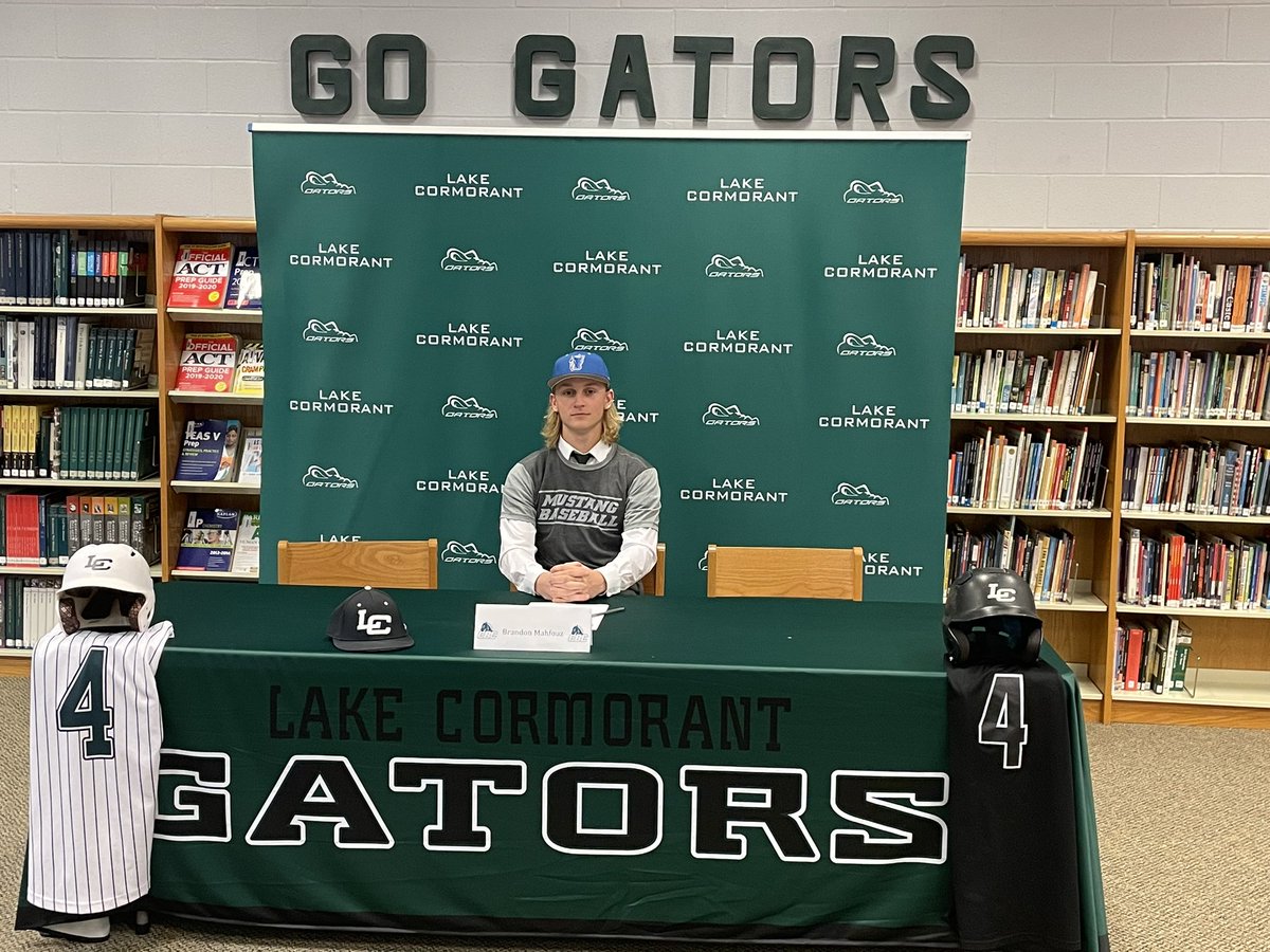 coach_brlewis's tweet photo. Congratulations to Brandon Mahfouz (@BrandonMahfouz) for signing to play baseball at Central Baptist College! Proud of his hard work! #NextLevelGators https://t.co/UpLiZ3C5sY