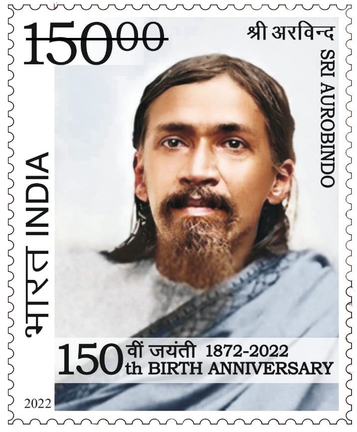 devusinh's tweet photo. आज देश श्री अरबिंदो को उनके जन्म जयंती की 150वीं वर्षगांठ के अवसर पर 'डाक टिकट' प्रकाशित करके उनको श्रद्धांजलि अर्पित करता है: माननीय प्रधानमंत्री श्री @narendramodi जी। https://t.co/ARhHj9TKX3