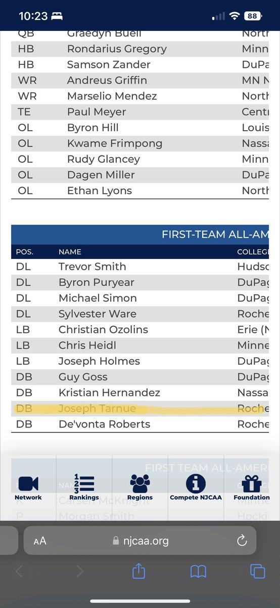Extremely blessed to be named First Team All-American!! <a href="/CoachEHicks/">Eddie Hicks</a> <a href="/AC_MCK/">Tony McKinney, M.Ed</a> <a href="/TerrenceIsaac1/">Coach Isaac SR.</a> <a href="/CoachKSigler/">Kelvin Sigler</a>