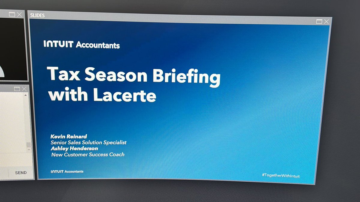 dawnbrolin's tweet photo. #TogetherWithIntuit Ready to start learning about what’s new for Lacerte 2022! https://t.co/5lk9gO2EdA