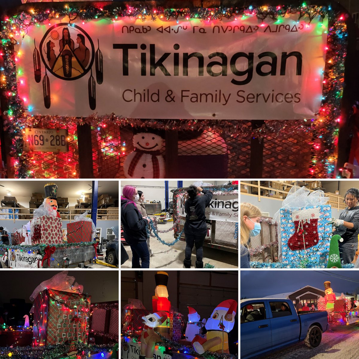 Our staff worked hard on a float for the Santa Claus Parade in Sioux Lookout this past Sunday!

Check out photos captured by the decorating team 🎅 🎄🎁