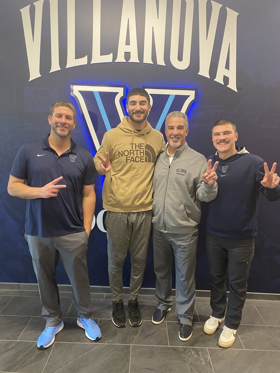 Want to thank <a href="/coachferranteVU/">Mark Ferrante</a> and his staff for giving me an amazing opportunity to play as a grad student. That being said, I am committed to Villanova University!        \\V// #GoCats