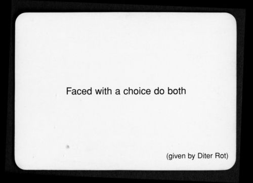Oblique Strategies tweet media
