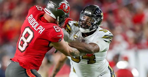 Cameron Jordan was fined $50,000 after the NFL determined he wasn't actually injured during a game against Tampa Bay.