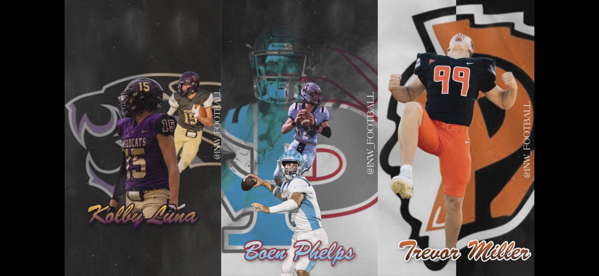 Inland Northwest Football (@inw_football) on Twitter photo Here is our 2022 All-INW team!
Congrats to all the athletes included on this list (c/o 2023 only). Players were chosen based on: live game, HS & college coach conversations, highlight & FULL GAME evaluation. Each player has an evaluation rating (##*).
inlandnorthwestfootball.blogspot.com/2022/12/2022-a… Here is our 2022 All-INW team!
Congrats to all the athletes included on this list (c/o 2023 only). Players were chosen based on: live game, HS & college coach conversations, highlight & FULL GAME evaluation. Each player has an evaluation rating (##*).
inlandnorthwestfootball.blogspot.com/2022/12/2022-a…