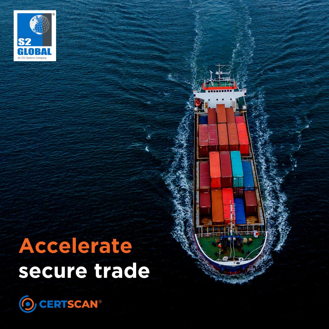 S2GlobalInc's tweet photo. Is your team prepared to identify and mitigate #security and #cargo threats? Shared information is your best ally, and we have you covered with #S2Global's #CertScan® integration platform at https://t.co/UdUAWpdAeN. ⬇️ https://t.co/XZYkWWgCXm