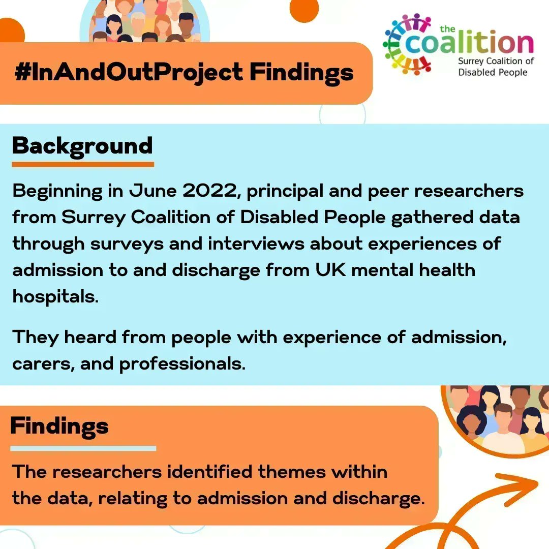 SurreyCoalition's tweet photo. #InAndOutProject Findings
Visit our website via the following link for the In and Out Project animation, blog and executive summary. Explaining the aims, research process & findings from the project. The full report will be available soon. https://t.co/g4Di5NkGzi
#MentalHealth https://t.co/afST2An6ux