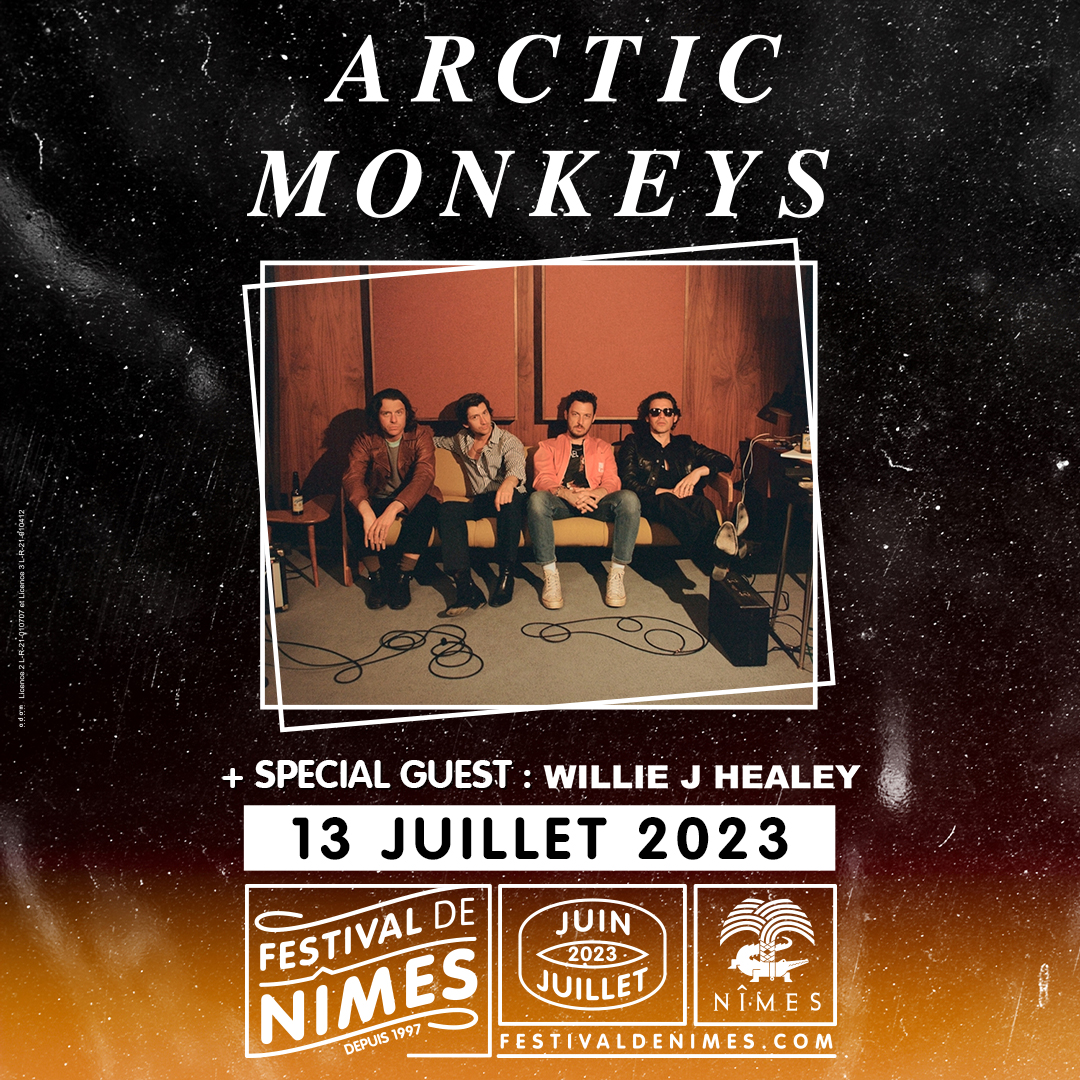 Arctic Monkeys will be playing @FestivalDeNimes in July 2023. Get tickets here: festivaldenimes.com