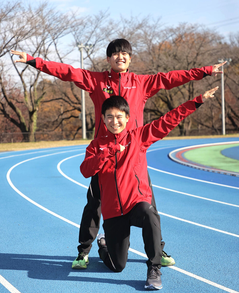 hochi_hakone's tweet photo. 国士舘大・山本龍神＆雷我、33年ぶりシードへ獣神サンダー・ライガーになる…箱根駅伝　出場校紹介（5） https://t.co/p3p6dR2BLD #箱根駅伝 #スポーツ報知 https://t.co/5pxJO7Utjn