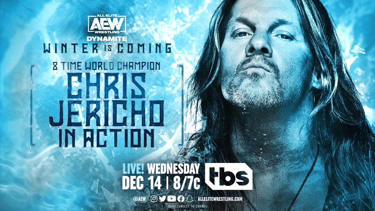 Chris Jericho In Action At AEW Winter Is Coming
