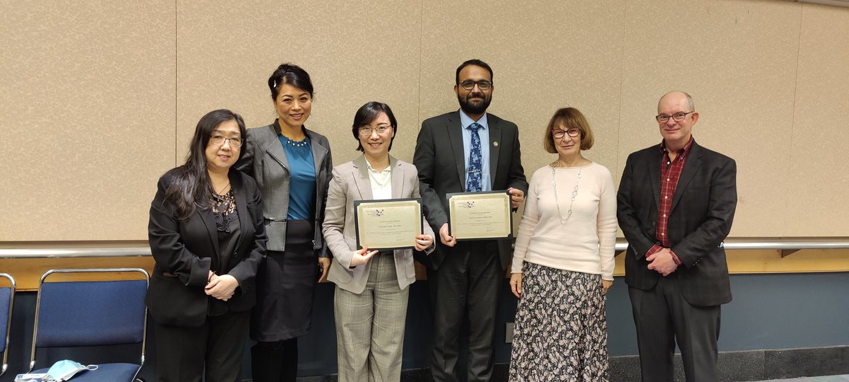 AcadRad's tweet image. So incredibly proud of these two inaugural @QIBAnews CECI² Fellows! Congratulation&apos;s again @ShanshanJiang18 and @TheNUCguy for this outstanding accomplishment and a special thank you to #QIBA for honoring you both during the @RSNA annual meeting. 
#quantitativeimaging #biomarkers