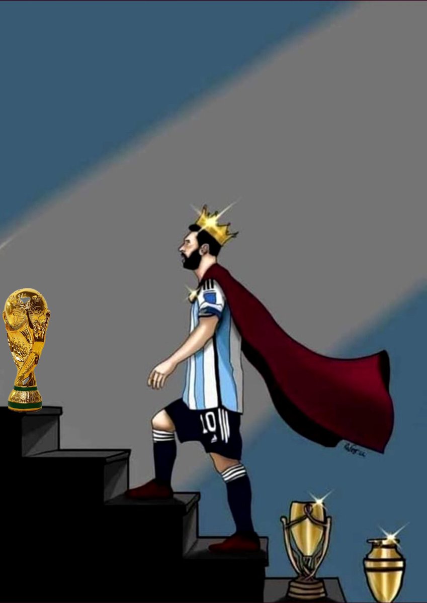 remu0671's tweet photo. One last step #Messi𓃵 #ArgentinaVsCroatia #ARGCRO #الأرجنتين_كرواتيا #FIFAWorldCup #WorldCup2022 https://t.co/SfQqQaY1lQ