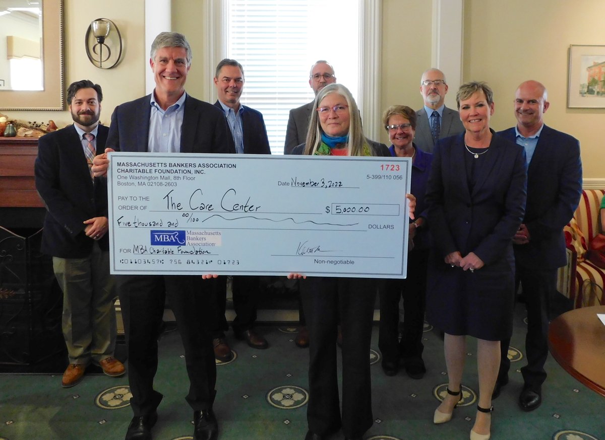 The Care Center (Group VII) was one of this year's grant recipients for the Charitable Foundation's annual community grant. Their core mission is education for women.