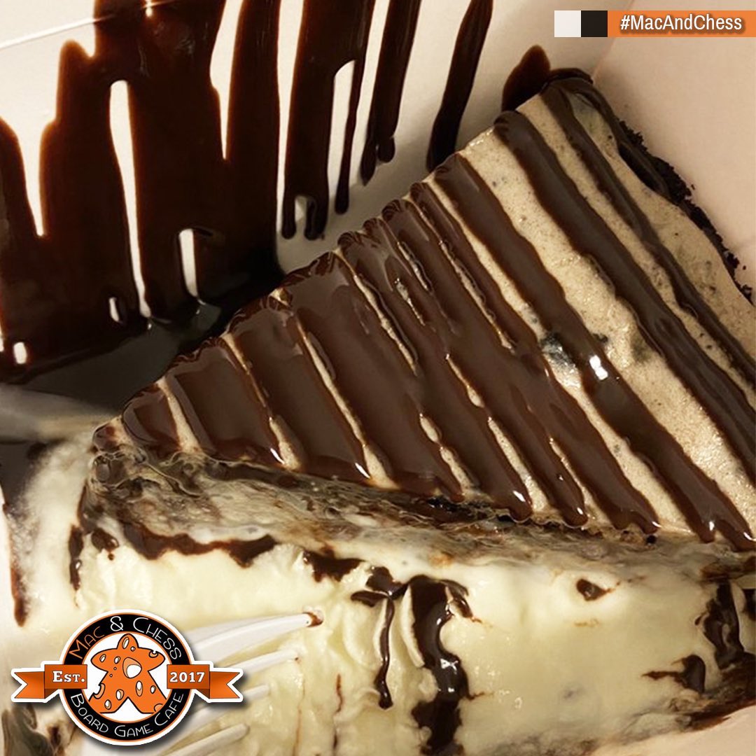 Finish your meal off with one of our DELICIOUS #desserts! Come on in and visit us today for great food and fun #boardgames!

#MacAndChess: Come for the food, stay for the games
