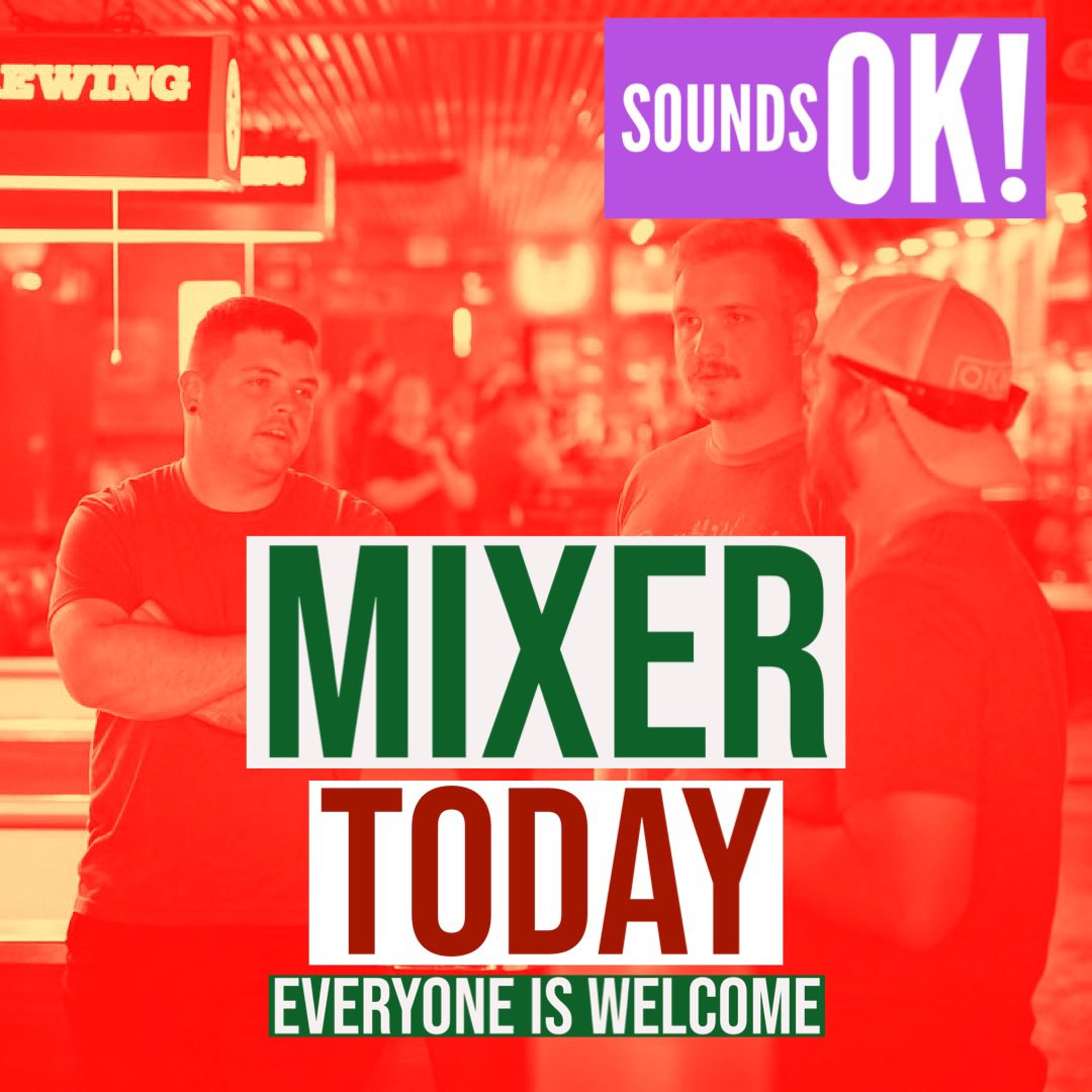 soundsokinc's tweet photo. Join Us TODAY at @gradys66pub  for the @soundsokorg Mixer from 6-8pm
. . .
🤝 Connecting Music Industry Professionals in Oklahoma!

😎 Everyone is Welcome to This FREE Networking Event

📍 444 W Main St, Yukon, OK 73099
. . .
#OklahomaMusic #LocalMusic #OK #dec13 #Gradys66Pub https://t.co/J3HlnzeYnb