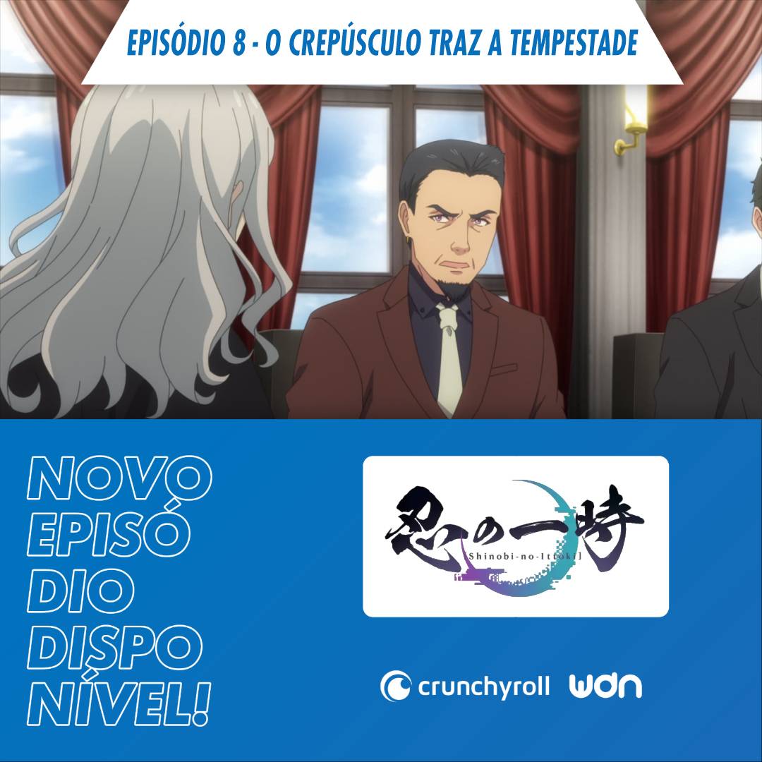 Shinobi no Ittoki Dublado na Crunchyroll Brasil 