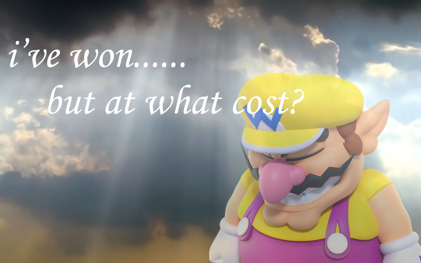 glad 🇵🇸🇯🇴 on X: &ldquo;a fresh recreation of the famous wario &ldquo;at 