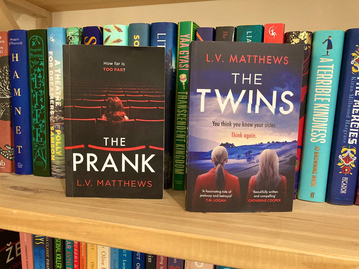 LV_matthews's tweet photo. If you’re looking for some cheap thrills for Christmas, THE PRANK is £2.29 on ebook at the moment. I have no idea how long for! THE TWINS paperback is also priced at £4.50. Hurrah! @welbeckpublish🎄🎄🎄 https://t.co/QcGmn0benM