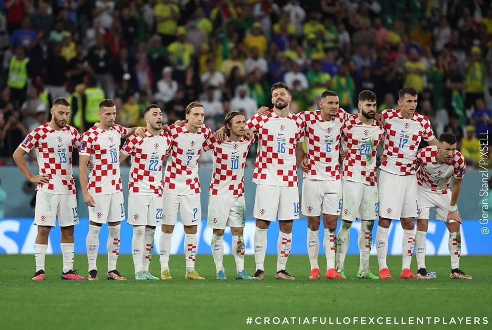 You all make me so proud to be Croatian. Such a small country consistently playing at top levels, fighting, scraping, clawing to where you are? Nothing but absolute love to you all. Go home and celebrate your accomplishments. 🇭🇷🇭🇷
#BudiPonosan #BeProud #Obitelj #Family
