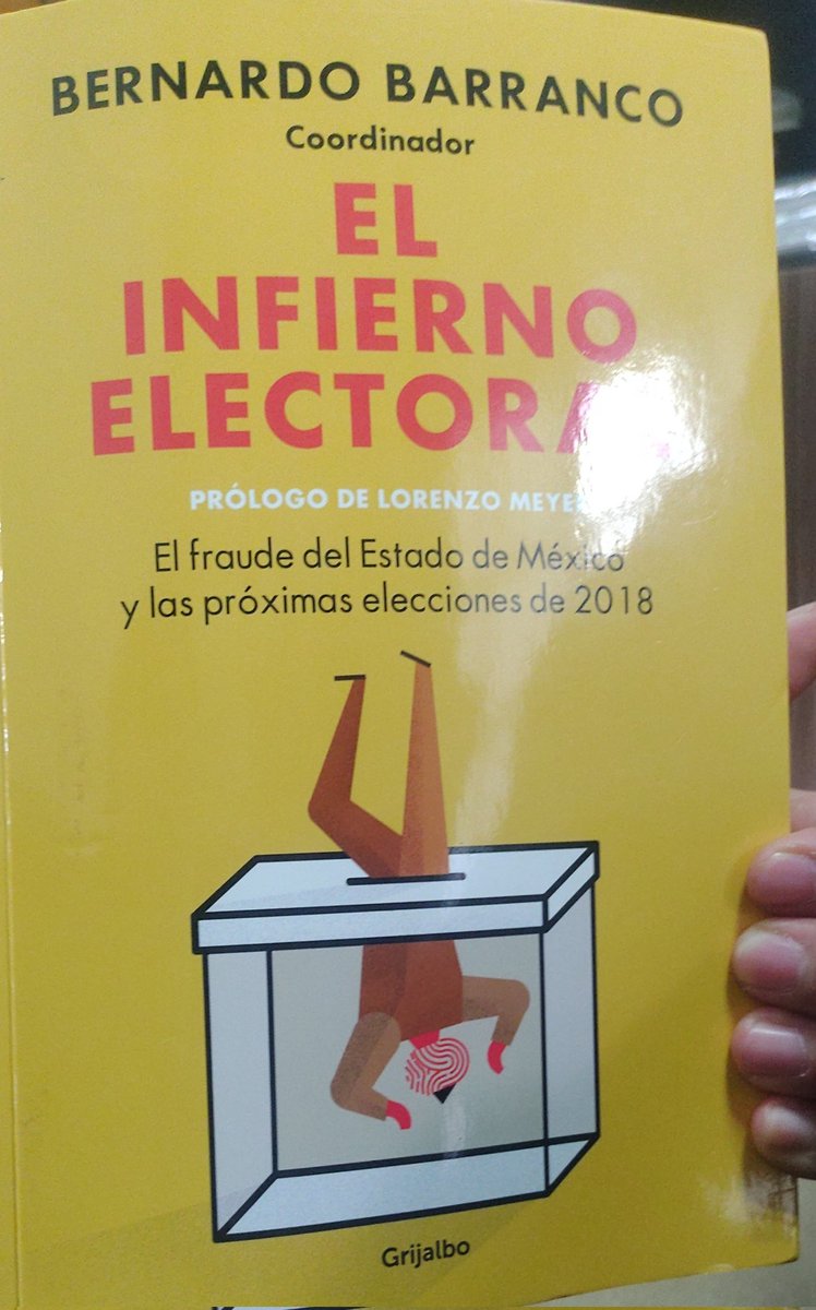 JorgeErnestoHS's tweet photo. Apreciable @Bernar2Barranco, saludarle esperando se encuentre muy bien.
Preguntarle de acuerdo con lo que narra sobre 2017,en la obra que coordina ¿Cuál debería ser el presupuesto óptimo para el IEEM y el tribunal electoral en EdoMex?
#ExcelenteLibro #Recomendación #BuenasTardes https://t.co/bog0MNvbuy