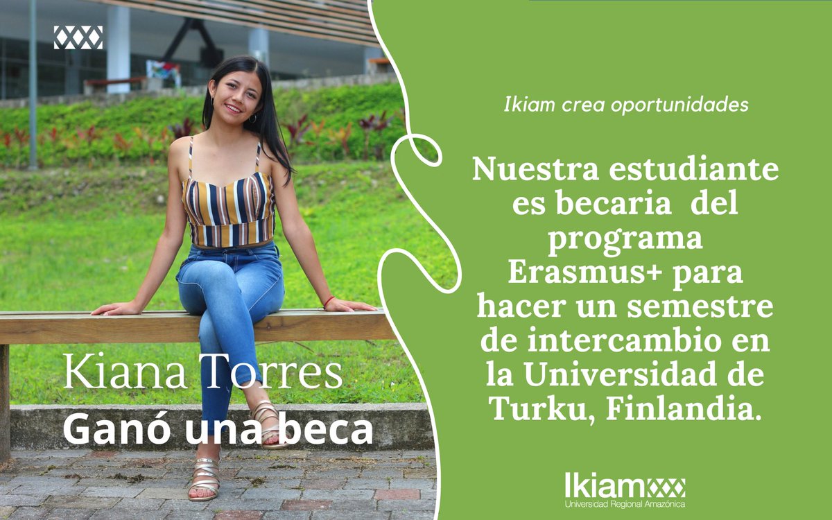 u_ikiam's tweet photo. Buscamos oportunidades internacionales para nuestros estudiantes, queremos que tengan un perfil profesional exitoso y el dominio de varios idiomas. Felicidades @KianaTo16752359 @UEenEcuador @UniTurku 
#ecuador #finlandia https://t.co/0tGIO8lqmh