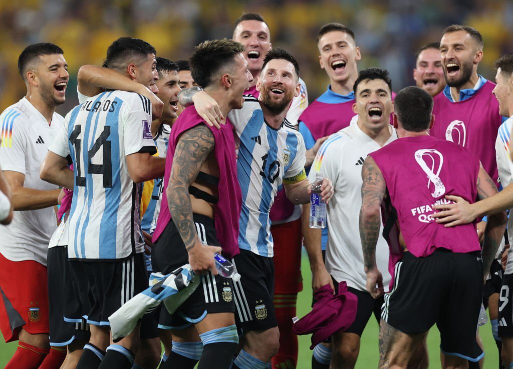 Pratap02's tweet photo. In to the final.congratulations @afa 
Vamos Argentina.
#ARGCRO #Argentina #FIFAWorldCup2022 #FinalFantasy https://t.co/IHms859ur1