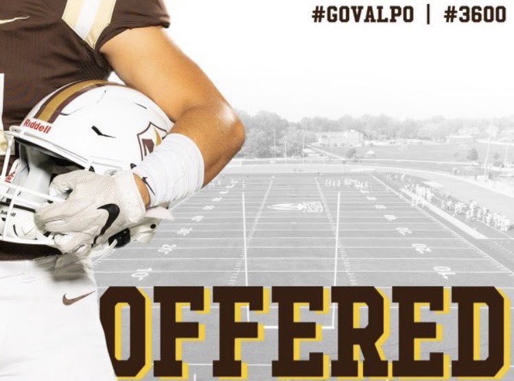 After a great conversation with @CoachLutgens I’m thankful to have received my 4th Division 1 offer from Valparaiso @akorzo1 @B1GHick67 @GeorgeYarberry @AllenTrieu