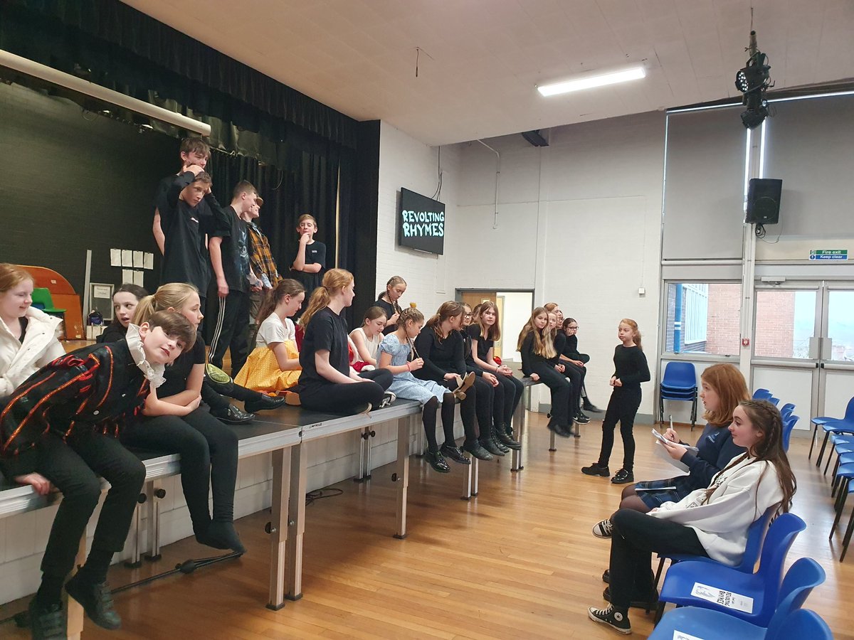 FHESPerformarts's tweet photo. Epic turn out for our yr10 led mini production of Revolting Rhymes this evening. Soooo proud of our students they were just incredible on the stage &amp; behind the scenes. FHES got talent! @TeamFHES 🤗 https://t.co/1VaCNEGr6v