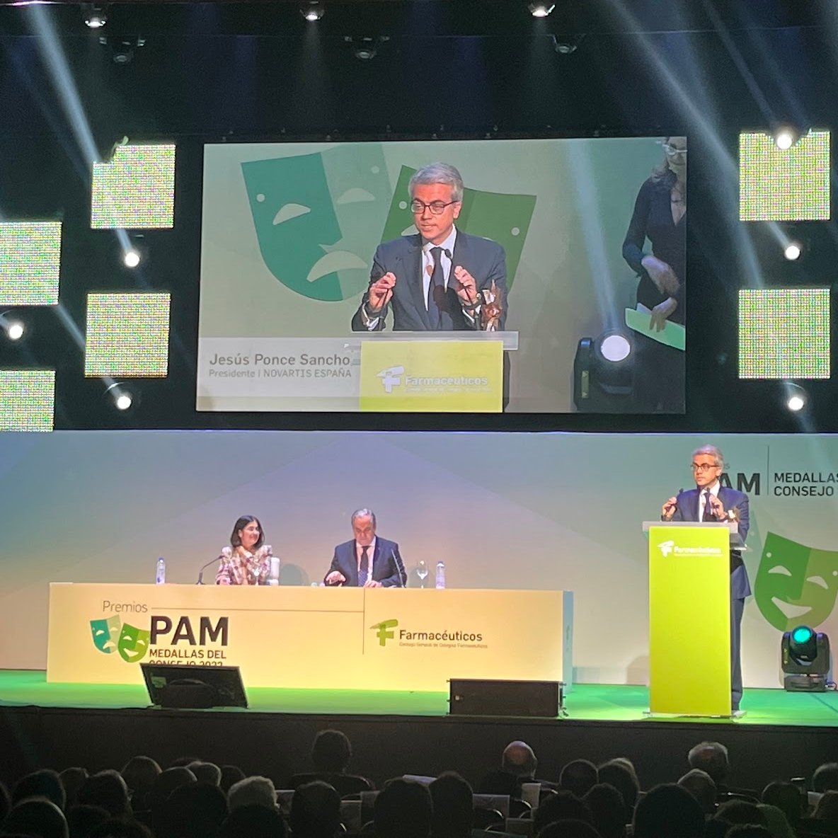 Nos alegra anunciar que nuestro tratamiento contra la #AtrofiaMuscularEspinal ha recibido un premio #PAM2022 🏆 ¡Gracias por este reconocimiento, <a href="/Farmaceuticos_/">Consejo General Colegios Farmacéuticos</a> !

Seguiremos trabajando para ofrecer respuestas innovadoras a enfermedades raras como la #AME.👏 #PremiosPanorama2022