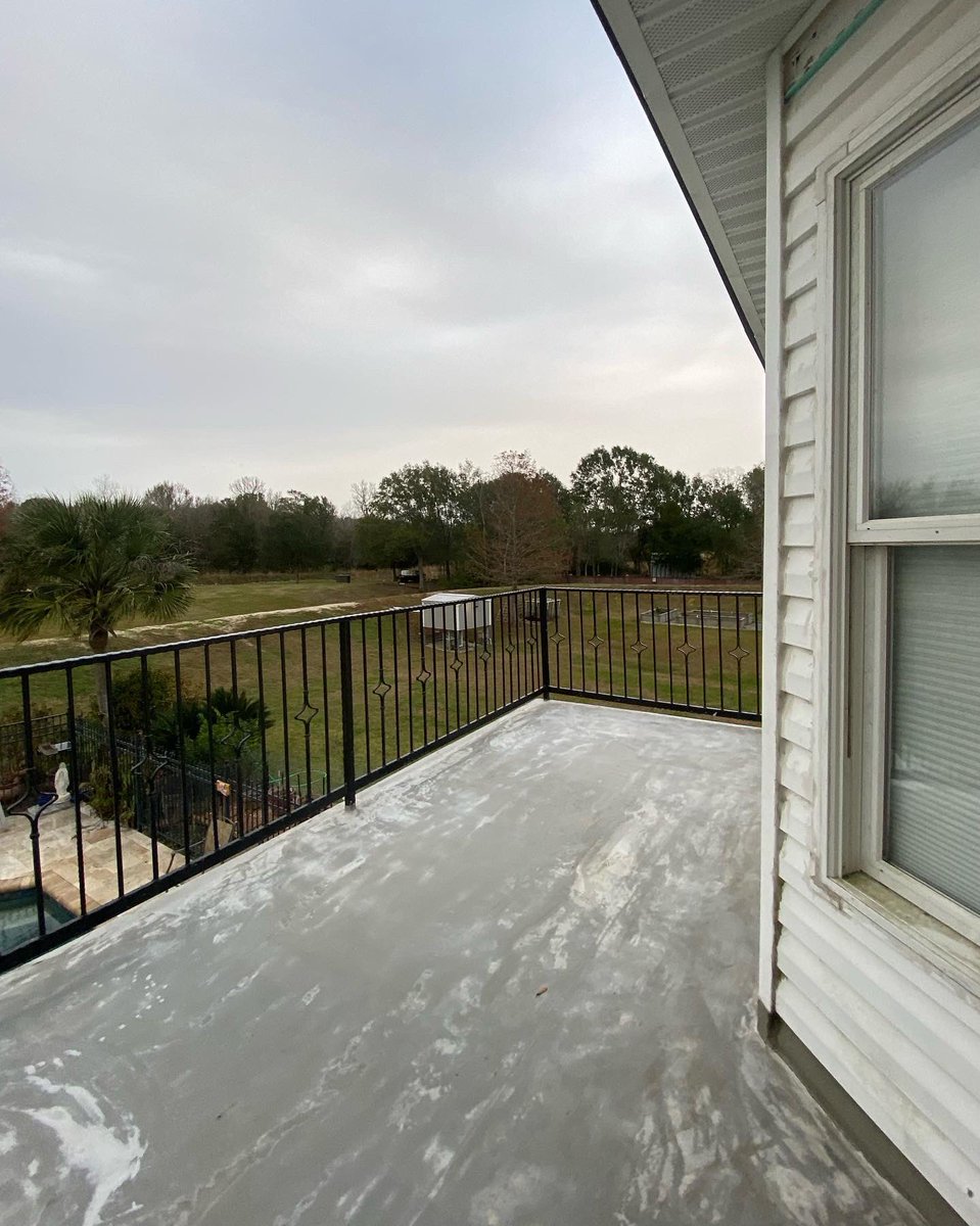 MLRJRConstr's tweet photo. New Project:

-Cement balcony

Call or email for a quote today! #MLRJRConstructionLLC #Construction #Remodeling #Contractor #Balcony #Cement #Lafayettela #Louisiana https://t.co/0CO7srRzX4