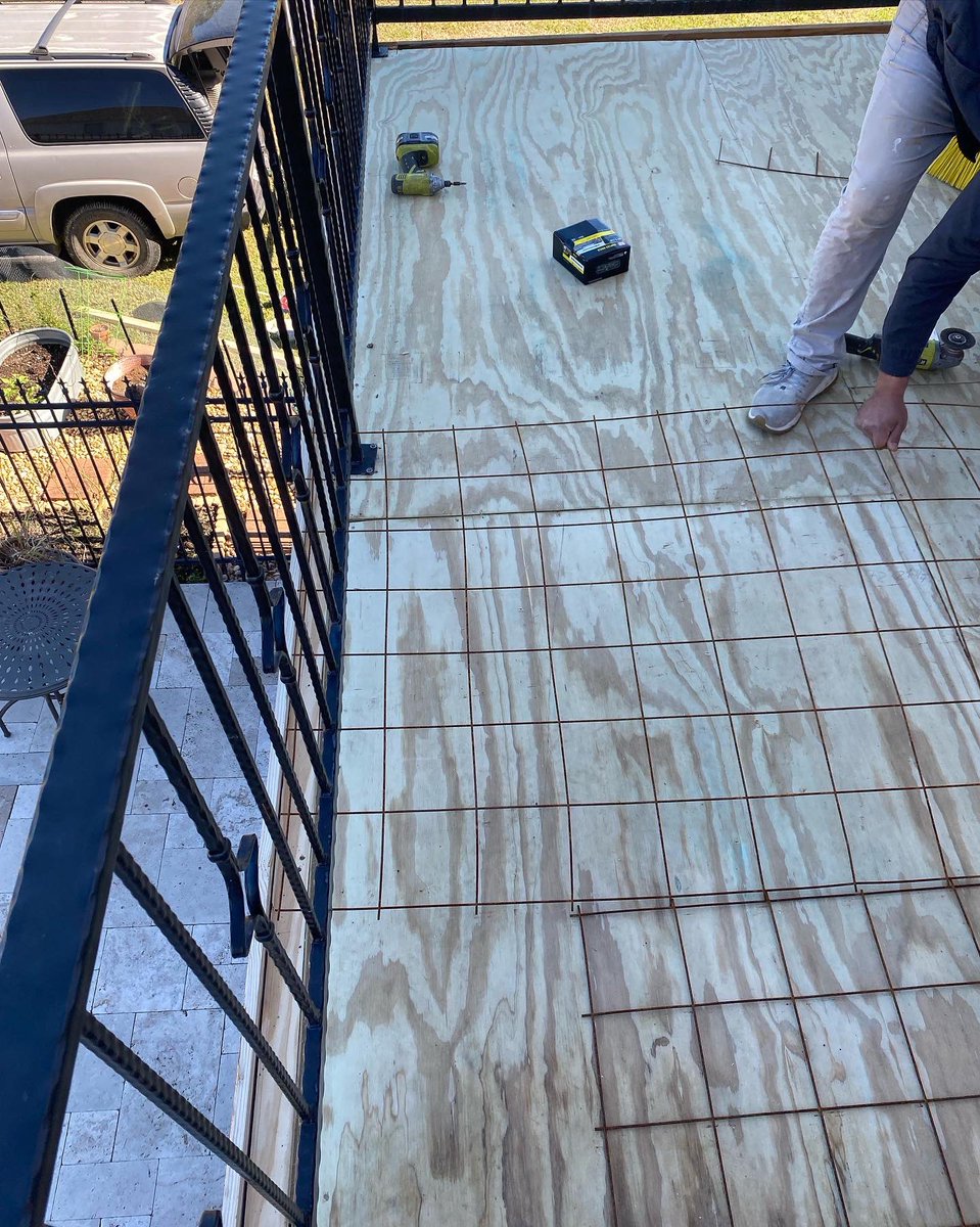 MLRJRConstr's tweet photo. New Project:

-Cement balcony

Call or email for a quote today! #MLRJRConstructionLLC #Construction #Remodeling #Contractor #Balcony #Cement #Lafayettela #Louisiana https://t.co/0CO7srRzX4