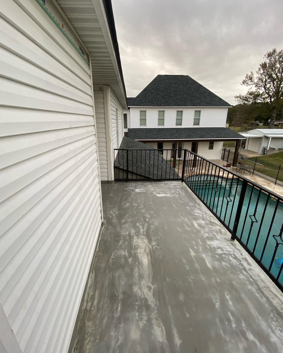 MLRJRConstr's tweet photo. New Project:

-Cement balcony

Call or email for a quote today! #MLRJRConstructionLLC #Construction #Remodeling #Contractor #Balcony #Cement #Lafayettela #Louisiana https://t.co/0CO7srRzX4