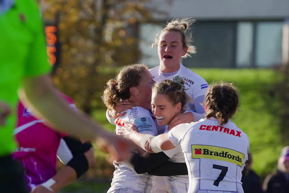 Premiership Women's Rugby (@thepwr) on Twitter photo ⭐️ <a href="/cf_macdonald/">Claudia macdonald</a>'s <a href="/ExeChiefsWomen/">Exeter Chiefs Women</a> debut in numbers:
163 metres carried
80 minutes
11 carries
9 defenders beaten
3 line breaks
3 tackles
1 try
🥵 ⭐️ <a href="/cf_macdonald/">Claudia macdonald</a>'s <a href="/ExeChiefsWomen/">Exeter Chiefs Women</a> debut in numbers:
163 metres carried
80 minutes
11 carries
9 defenders beaten
3 line breaks
3 tackles
1 try
🥵