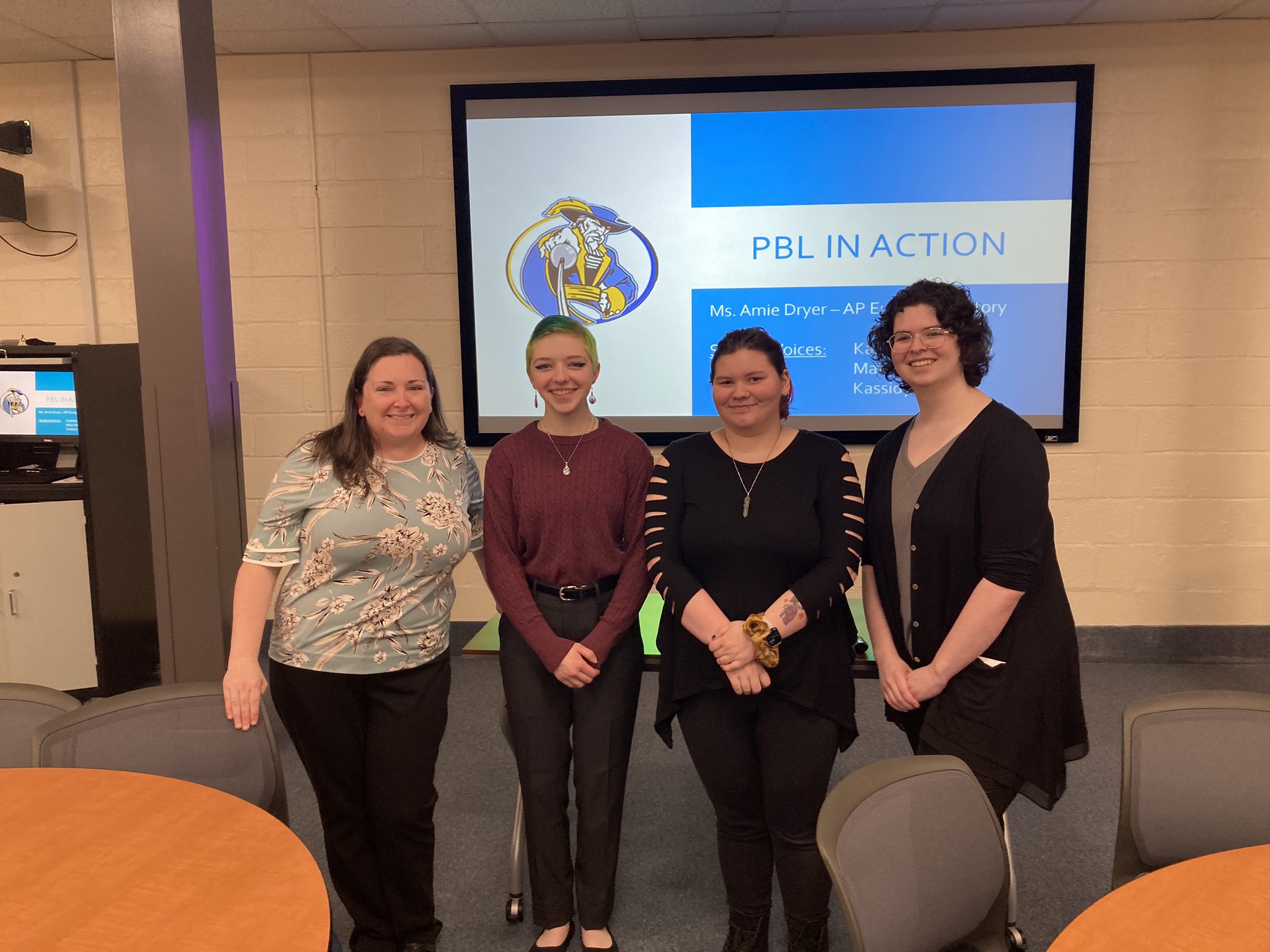 Calvert High School on Twitter "PBL in action ️CCPS A&S received an
