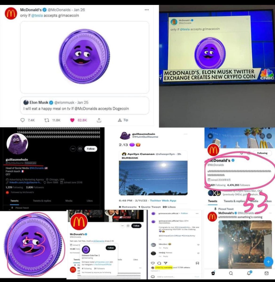 Grimace tweet media