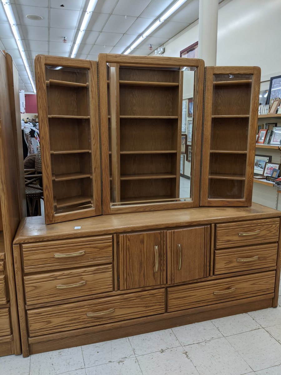 Cedar Dresser 60*37*19 
$95
Side Covers (2) 72*24*17
$55 each
Dresser with Mirror 30*16*72
$75

#dropinncr 
#thrifting 
#hopehelphealing 
#blessingreaction