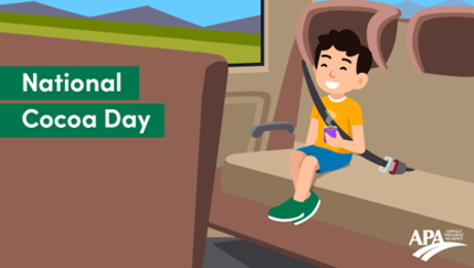 wapafrontdesk1's tweet photo. Celebrate #NationalCocoaDay by grabbing a cup from your favorite coffee shop. Enjoy the chocolatey deliciousness without fear of spilling if you drive on smooth asphalt. https://t.co/Tdh21GiSog