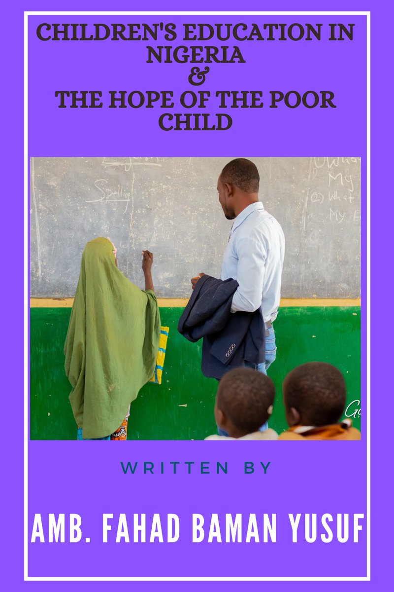 BamanFahad's tweet photo. Newly Released, Live and Available at Amazon Store.....And as usual, ranking number one for the keyword "Children Education in Nigeria"
https://t.co/PdG9nNIcyK
thereby overtaking my first published book "The Trouble With Children's Education in Nigeria. https://t.co/SaBbLnAKPL