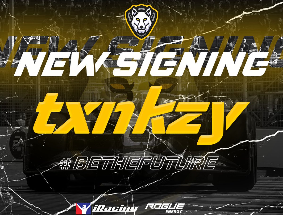 We're proud to announce our recent signing for our #iracing team! Txnkzy will be making his debut for us in the daytona 24hours. Welcome to our team!

#bethefuture