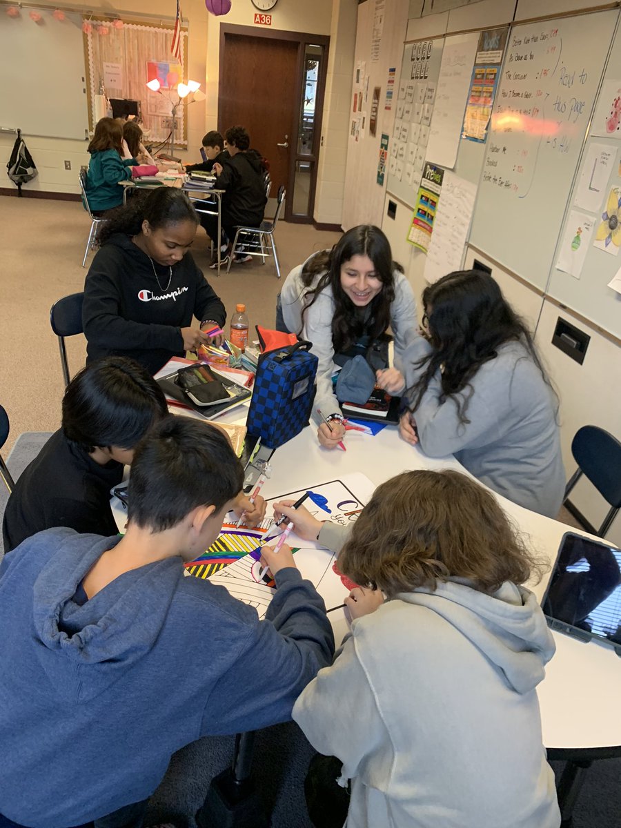 MsTestaSilver7's tweet photo. This week during Twister Time we are practicing #Mindfulness by meditating, coloring, and working on puzzles. 🧩 #twisterpride #7silvershine https://t.co/9xQ2eVO9FN