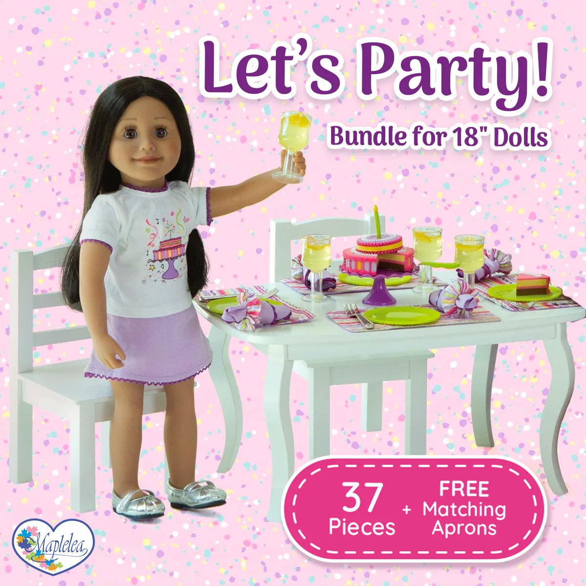 Bundle up, it's the holiday season! 🎁 Our exclusive holiday bundles come with 𝗕𝗜𝗚 savings on Canadian-inspired dolls, outfits, &amp; accessories.

Shop bundles that are perfect for playtime fun: maplelea.com/collections/bu….