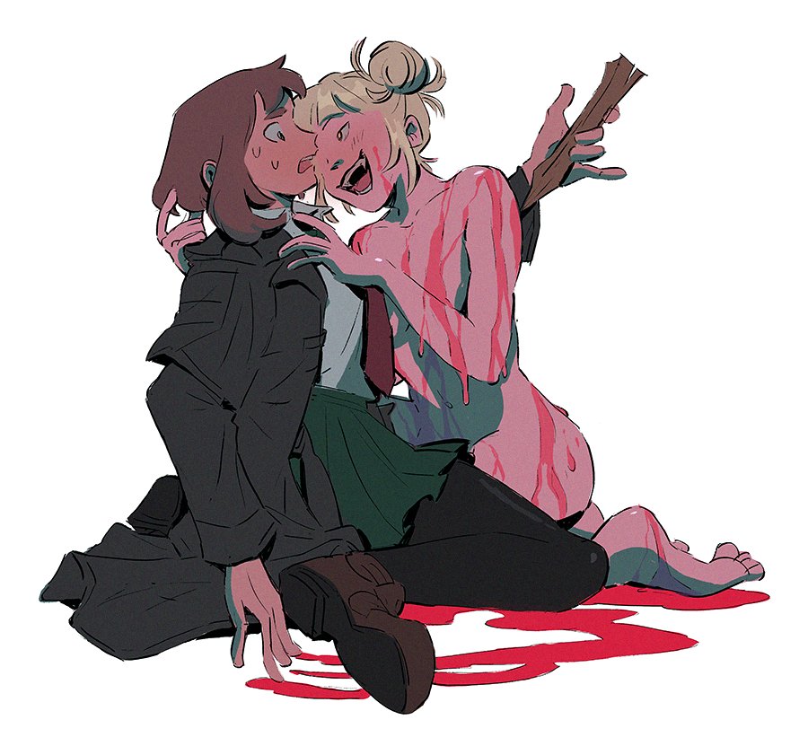 (cw blood) im turning ochako into a vampire hunter somehow 