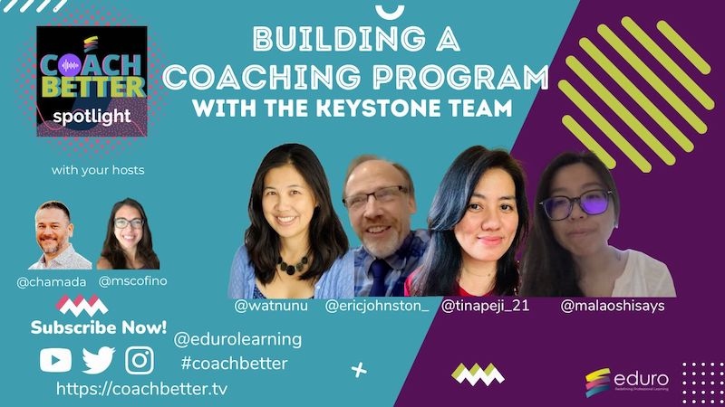 EduroLearning's tweet photo. 🏗️How can you build a coaching program?

🎧️Find out in this #coachbetter episode featuring a deep dive with the team at Keystone Academy in Beijing @watnunu @ericjohnston_ @tinapeji_21 &amp; @malaoshisays

🔗Learn all about the Keystone Team's experience at https://t.co/ot8UGKF9BX https://t.co/hnS9EIomKX