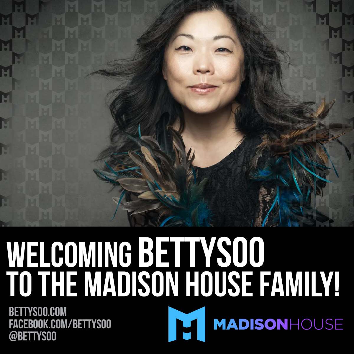 madisonhouse's tweet image. Let's give a warm welcome to @BettySoo! This Austin based Americana artist has joined the #MadisonHouse family and we know big things are in store for her. Check out her full tour lineup, and upcoming livestream, at bettysoo.com