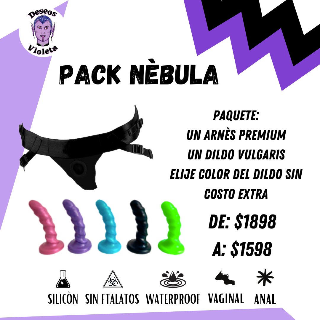 Comparte buenos deseos esta navidad ❤️‍🔥💌

Pack de arnés premium y juguetes de <a href="/lascivah/">Lascivah</a> 
3 tallas de arnés ajustable
#arnés #navidad #comparte #pareja #lesbiana #trans #nb #lgbttti #negocio #lascivah #deseosvioleta