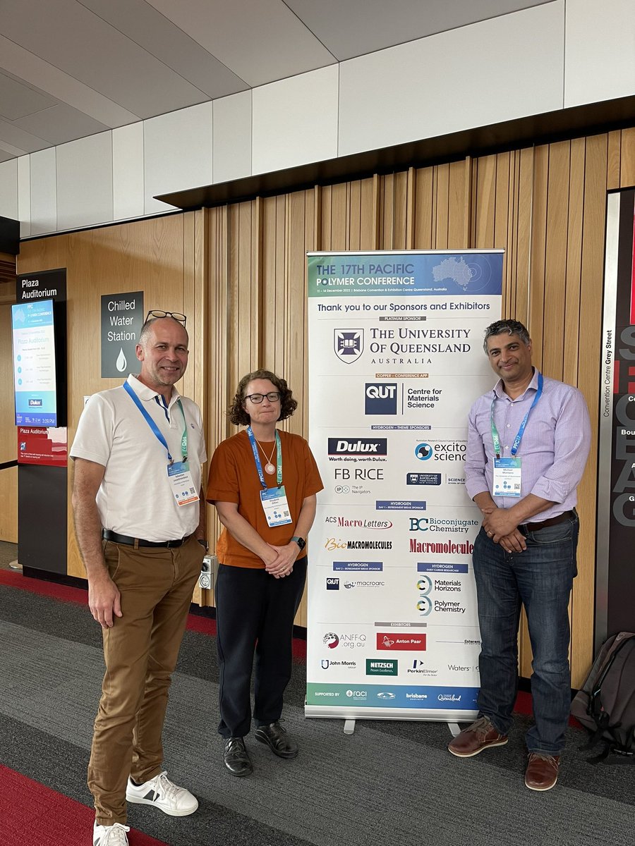 Biomacromolecules @MacroJrnls_ACS on stage at @The17thPPC great discussions with Beth @GilliesER and Michael + many other colleagues and friends