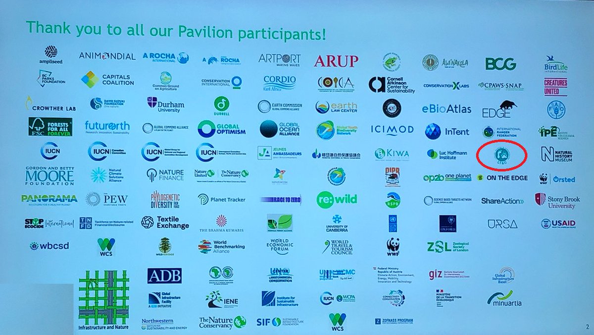 Great to see the #LinkingTourismandConservation logo at the #NaturePositive Pavilion #COP15 #Montreal. Getting ready for the Nature Positive Travel &amp; #Tourism side event TODAY at 16:30 in the small room. Attend live or watch online:  naturepositive.org/cop15schedule#…