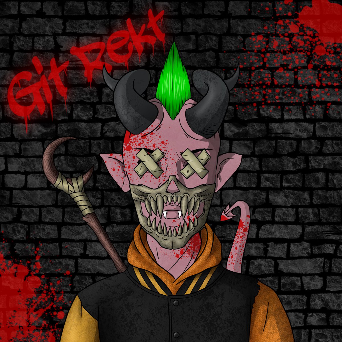 Dolonomix's tweet photo. Git Rite 

or                                ❌ ❌

Git Rekt

@LibertySquareHQ https://t.co/pk8wvy61cN