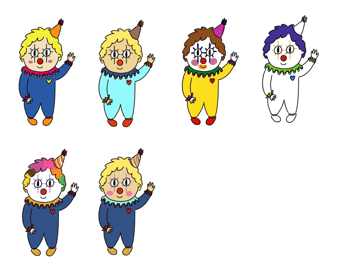 Some color options for Barnaby..