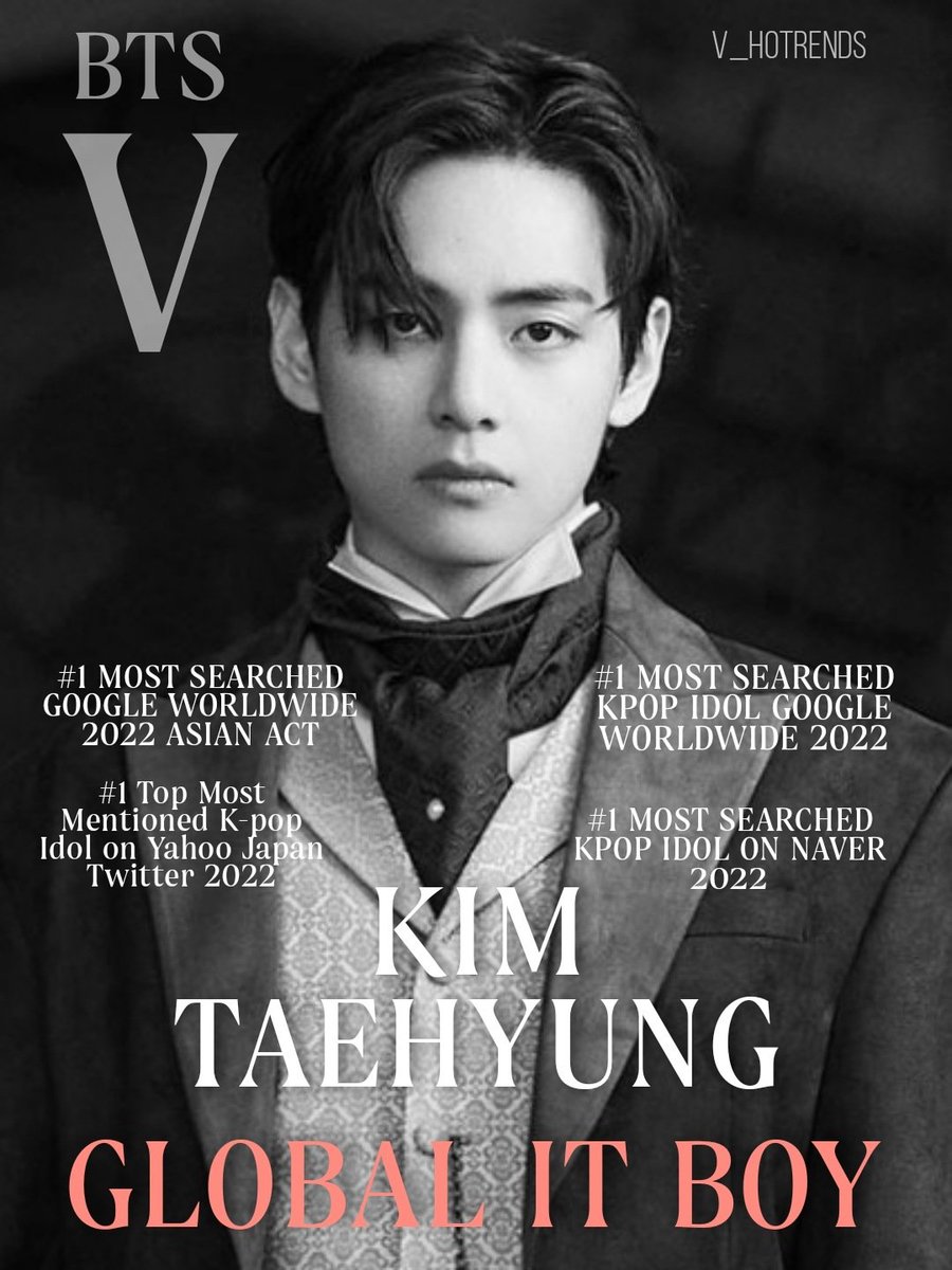 allkpop Congratulations Taehyung! GLOBAL IT BOY KIM TAEHYUNG SNS